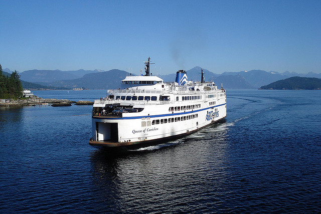 The ferry in Horseshoe Bay, West Vancouver. Photo by JamesZ_Flickr