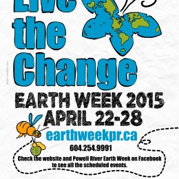 5 things you can do to Live the Change during Powell River Earth Week