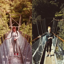 Then & Now: Powell River girl re-creates vacation photos her parents took 30 years ago
