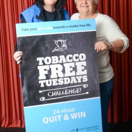 BC Lung Association Director Challenges Powell River Smokers to Quit for 1 Day and Win!