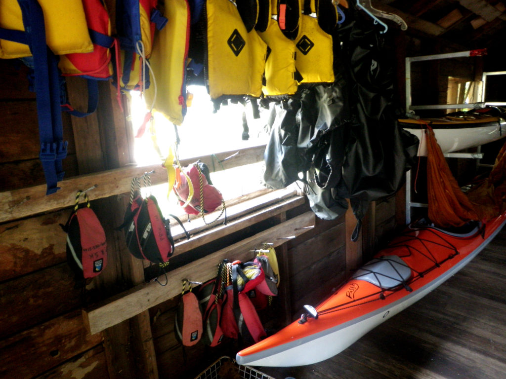 Powell River Sea Kayak: tools of the trade