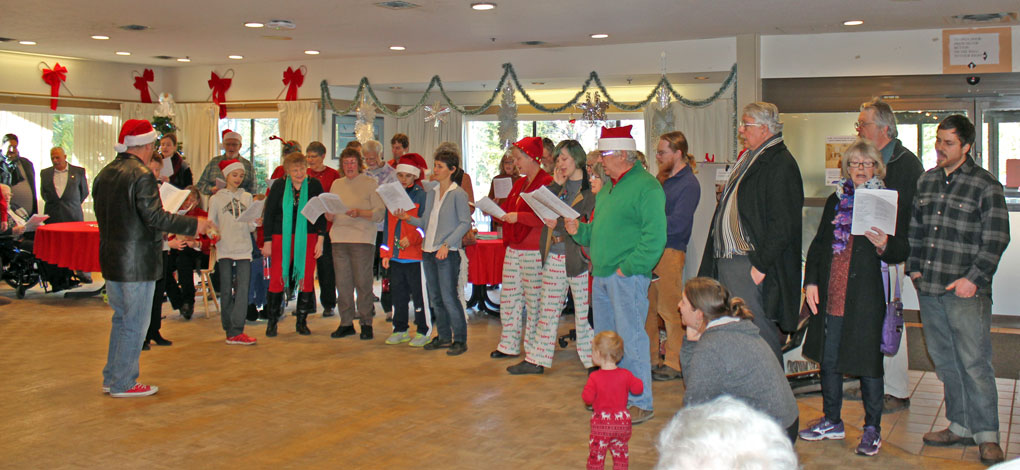 Christmas Sing at Powell River ECU