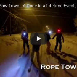 Night Skiing Powtown: Once In a Lifetime?