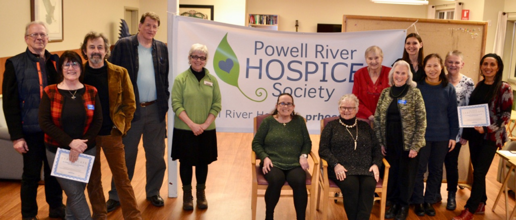 Powell River Hospice Society Volunteer Apprecation Dinner, March 13, 2017.